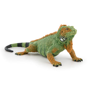 Figurine Iguane Papo en PVC, thème reptiles, Collection Animaux sauvages, jouet éducatif idéal pour enfants et collectionneurs