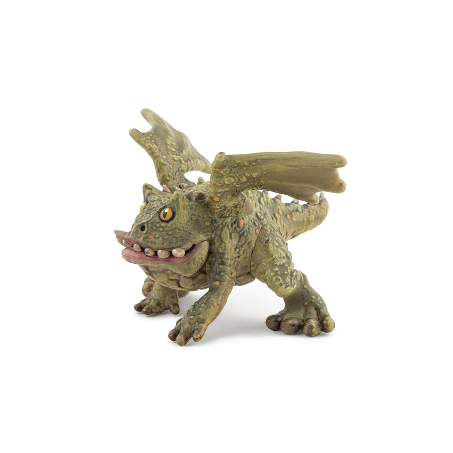 Figurine Dragon crapaud Papo en PVC, Collection Monde enchanté, jouet éducatif idéal pour enfants