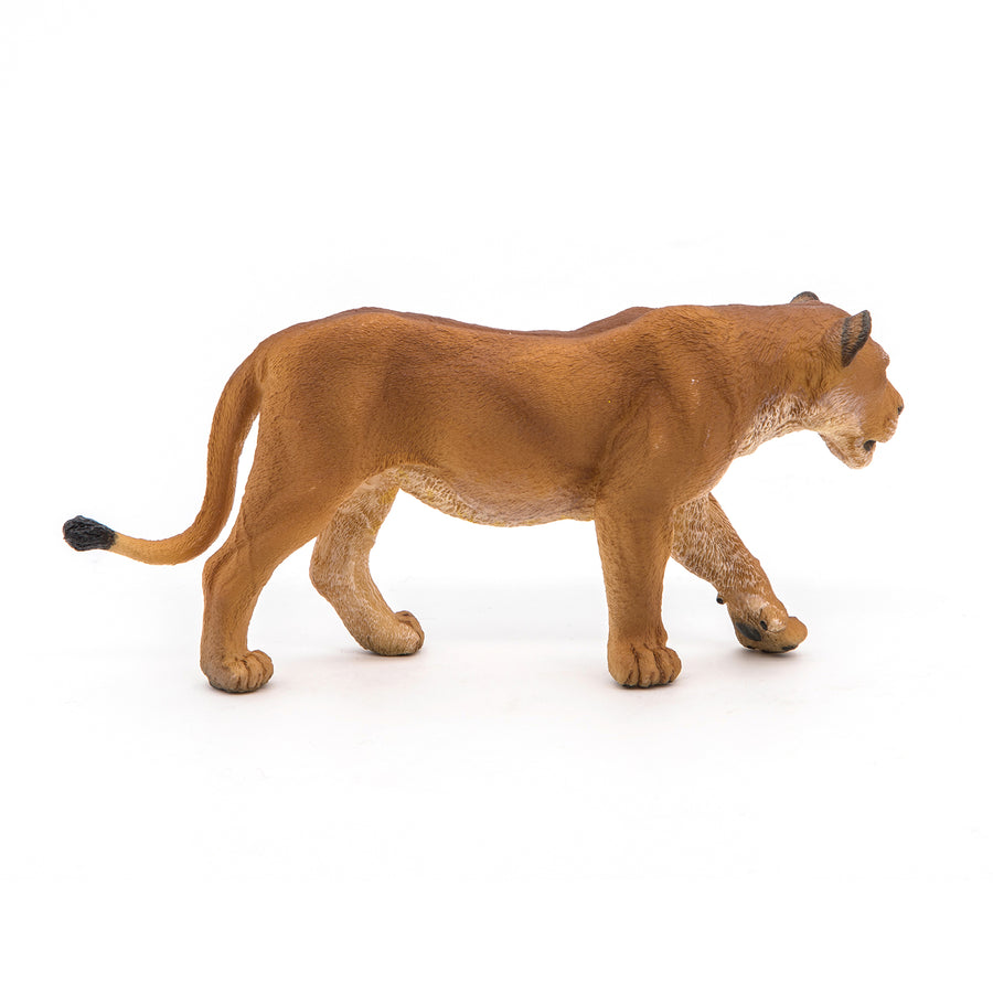 Figurine Lionne Papo en PVC, thème félins, Collection Animaux sauvages, jouet éducatif idéal pour enfants et collectionneurs