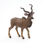 Figurine Antilope koudou Papo en PVC, thème savane, Collection Animaux sauvages, jouet éducatif idéal pour enfants et collectionneurs