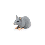 Souris grise Papo en PVC, Collection Animaux des jardins, jouet éducatif idéal pour enfants et collectionneurs