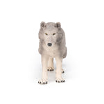 Grand loup Papo en PVC, Collection figurines géantes, jouet éducatif idéal pour enfants