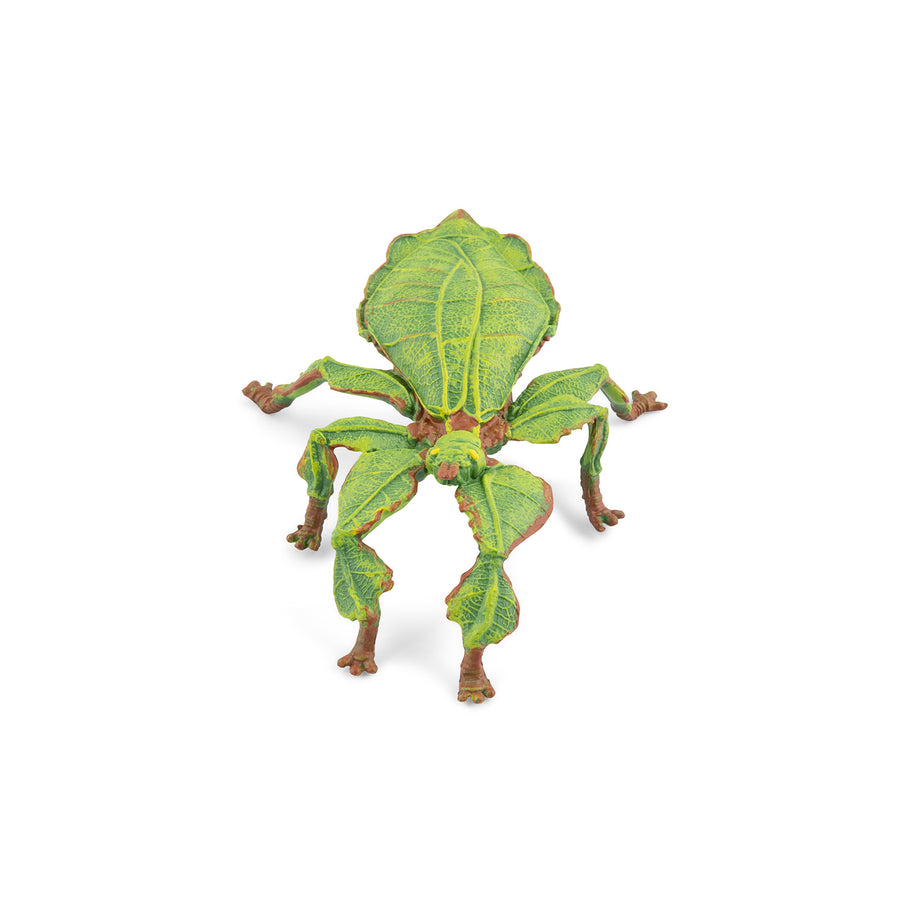 Figurine Phasme feuille Papo en PVC, thème insectes, Collection Animaux des jardins, jouet éducatif idéal pour enfants et collectionneurs