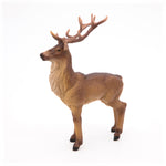 Figurine Cerf Papo en PVC, thème forêt, Collection Animaux sauvages, jouet éducatif idéal pour enfants et collectionneurs