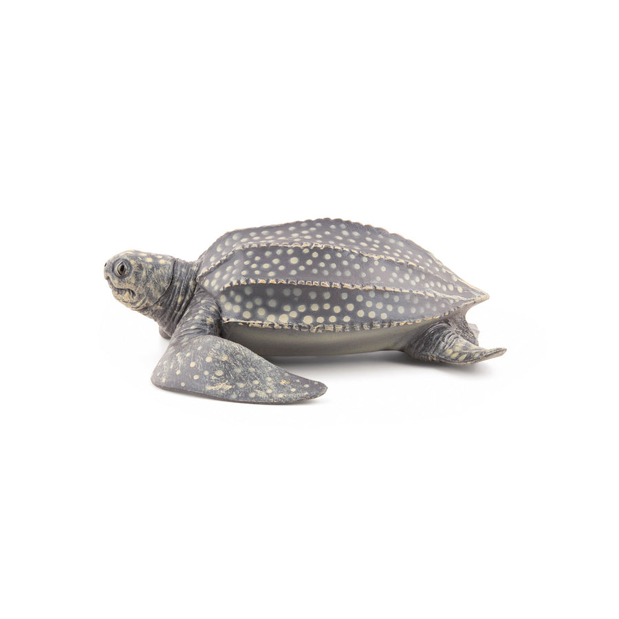 Tortue Luth Papo en PVC, Collection animaux marins, jouet éducatif idéal pour enfants et collectionneurs